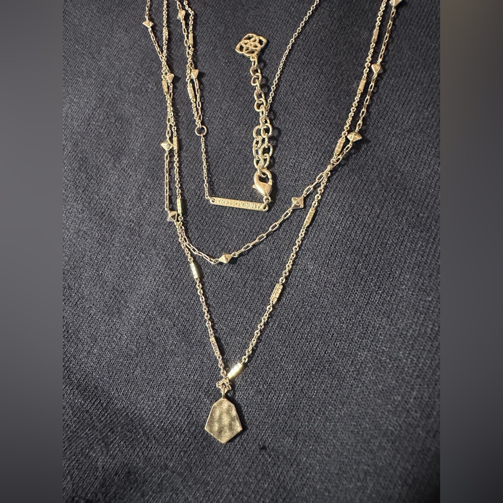 Clove Multi Strand Neckl in Bright Silver from Kendra Scott - Picture 2 of 3